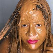 very-wet: Mud Messes up Brenda's Hair