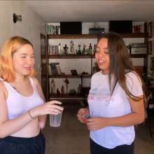 RevSlymsford: Evil Nicolette Femdom Tortures Rafa With Spit and Mess