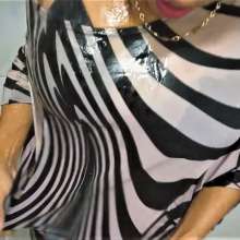 MadelineOasis: Clara's Zebra Dress Shower Hand Job