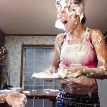 Missblueeyes7777: Pie Fight