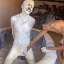 RevSlymsford: Saul's Further Messy BJ Punishments For Losing Bet