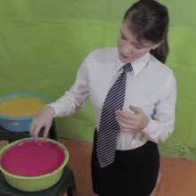 lovingmessy4you: Slime and Smart Girl with Tie and Shirt