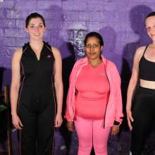 DungeonMasterOne: Three Girl Sportswear Gunge Fun!