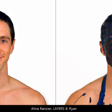Gater: 10 people get gunged with paint in Alina Rancier's layers series