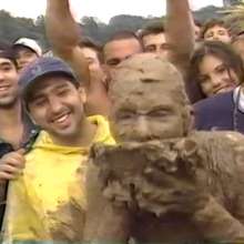 boychucker: Guy at Woodstock 94 Eats Mud