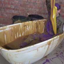 WamtasticUK: Adam's Military Pockets Gunge Filling and Bath