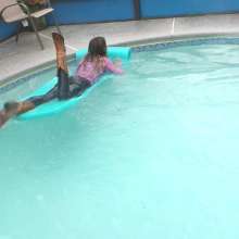 Tight and Wet Clothes: A Tight Levi's Jeans Swim in the Rain