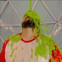 BatmanBeginsRules: Ycdtotv Cast Member Green Slimed