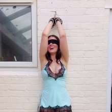 ErinMoore: Bound and Blind-folded--teased, Fucked Then Messed Up!