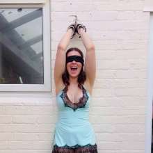 ErinMoore: Bound and Blind-folded--teased, Fucked Then Messed Up!