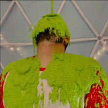 BatmanBeginsRules: Ycdtotv Cast Member Green Slimed