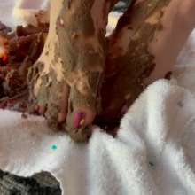 JennysPerfectPaws: Chocolate Rainbow Cake Mush