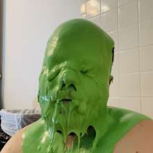BatmanBeginsRules: Glopped and Slopped w/ Green Slime and Pies
