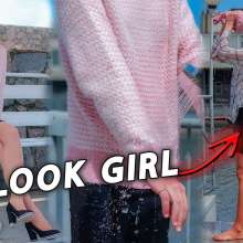 Wet Live Team: Daria Is All Wet in a Winter Sweater and Heels!  No Bra!