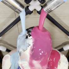 Fruitkitty: Fruitkitty--3 Manual Pies and Pink/Blue Slime--3 Angles