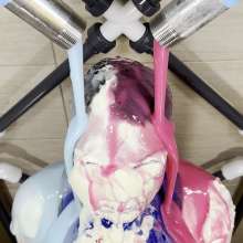 Fruitkitty: Fruitkitty--3 Manual Pies and Pink/Blue Slime--3 Angles