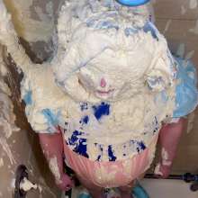 Fruitkitty: Fruitkitty--4K60 Vert--Pie Catapult 14 Pies and Blue Slime