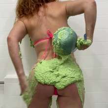 bizopp713: Grace Gets a Thick Sliming