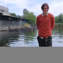 Wet Live Team: Hot Wet Long Haired Guy in Casual Clothes!  Full Immersion