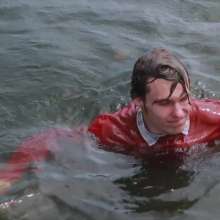 Wet Live Team: Hot Wet Long Haired Guy in Casual Clothes!  Full Immersion