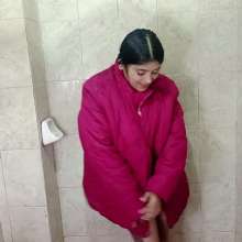 WetPlace: Jazminss Shower In Winter Jacket