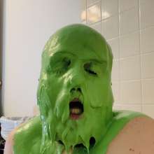 BatmanBeginsRules: Glopped and Slopped w/ Green Slime and Pies