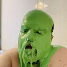 BatmanBeginsRules: Glopped and Slopped w/ Green Slime and Pies