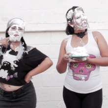 lovingmessy4you: Loly and Ibi in a Pie Meet (pov)