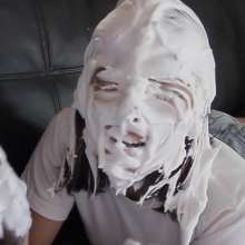lovingmessy4you: Priscila Pies in the Face Barefoot