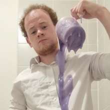Relehh: Purple Gunging in a White Shirt