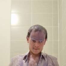 Relehh: Purple Gunging in a White Shirt