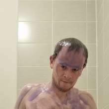 Relehh: Purple Gunging in a White Shirt