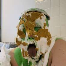BatmanBeginsRules: Glopped and Slopped w/ Green Slime and Pies