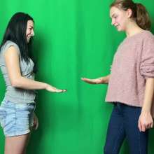 Top Messy Girls: Rock Paper Scissors for Pies