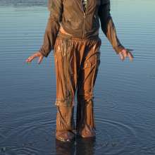 RSSRuinStreetStyle: Blaire Trains in Smelly and Stinky Mud with Shiny PVC Adidas Tracksuit