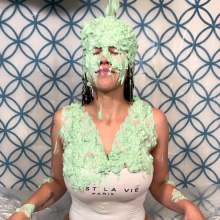 Slimed Models: New Video: Nia Gets Fish Slimed