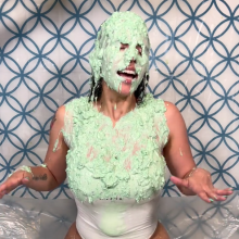 Slimed Models: New Video: Nia Gets Fish Slimed