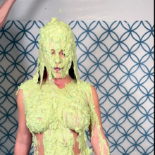 Slimed Models: Victoria Breaks Our Record for the Longest Slimed Models Slime!