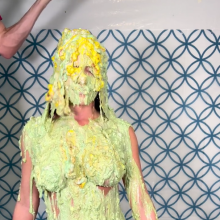 Slimed Models: Victoria Breaks Our Record for the Longest Slimed Models Slime!