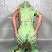 Slimed Models: Elly Nasty Slimed Again!