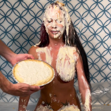 Slimed Models: Victoria Nasty Pied and Slimed