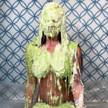 Slimed Models: Victoria Nasty Pied and Slimed