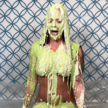 Slimed Models: Victoria Nasty Pied and Slimed