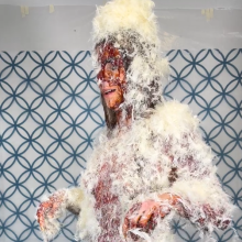 Slimed Models: Erin Tar and Feathered and Slopped Butt Naked by Her Ex-Boyfriend!