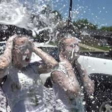 Jayce: Soapy Car Wash+Rinse!(public+pov!) Uniforms to Bikinis-Make out W/Mel!
