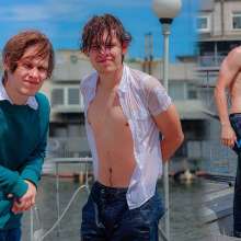 Wet Live Team: This Curvy Guy Looked Great in Wet Clothes!  Wetlook Street