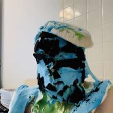 BatmanBeginsRules: Glopped and Slopped w/ Green Slime and Pies