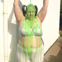 Darkabyss445: White Clothes and Green Slime