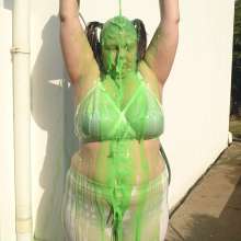 Darkabyss445: White Clothes and Green Slime