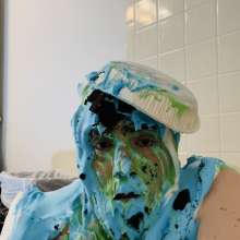 BatmanBeginsRules: Glopped and Slopped w/ Green Slime and Pies